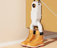 Bellvano dryer hanging on the wall, drying boots